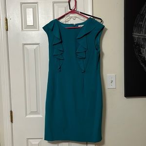 Pretty teal work appropriate